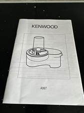 Instrutions For Kenwood Chef
