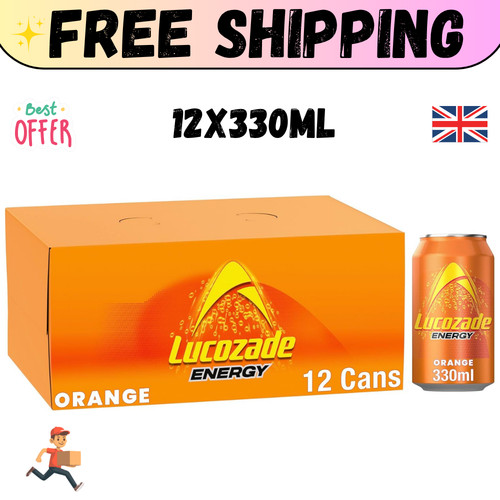 Lucozade energy drink orange - lucozade,