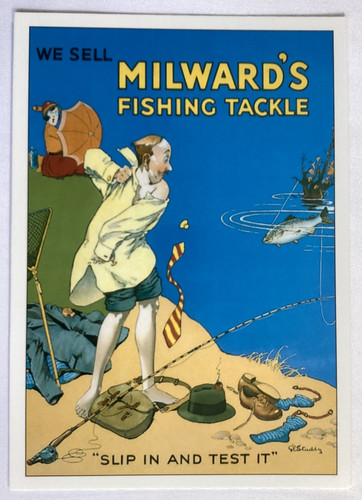 Advertising postcard - advertising,