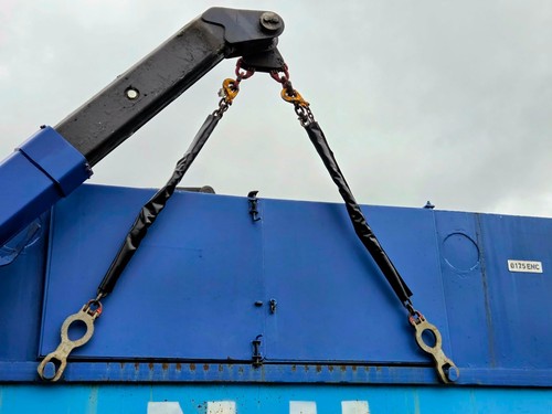 Skip loader chain sleeve pvc - chain,