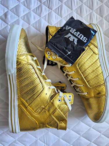 Supra skytop 14k gold high - supra,