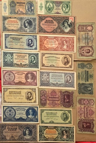 Hungary pengo pcs lot - pengo,