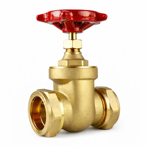 Brass compression gate - compression,