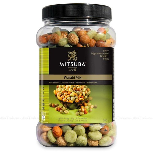 Mitsuba wasabi mix crackers - mitsuba,