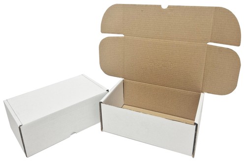 White 10x6x4 diecut post - white,