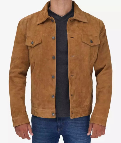 Men real tan trucker style - men's,