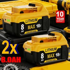2 Pack For DEWALT 18V Battery