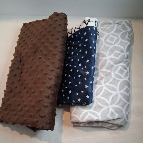 Gray plush minky - gray, style