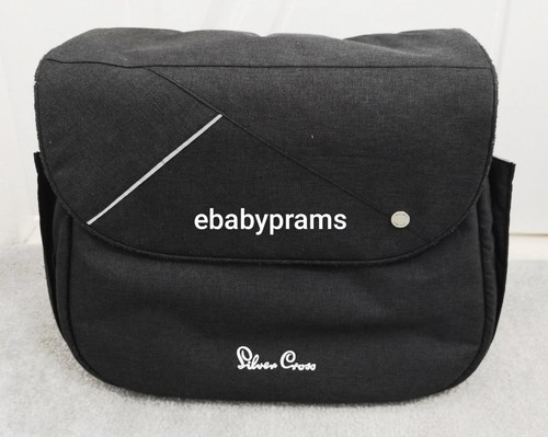 Silver cross changing bag - cross,