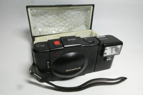 Olympus xa2 tested miniature - olympus,