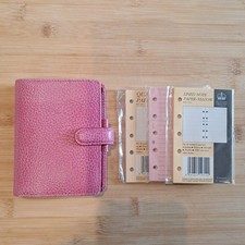 Filofax Mini Finsbury Pink