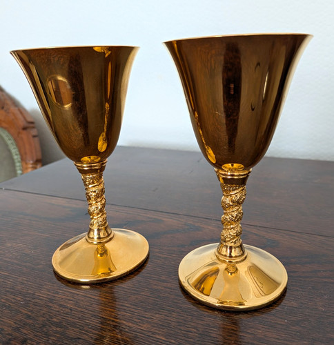 Vintage falstaff gold - vintage, plated