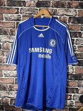 Retro Adidas Chelsea FC 2007/2008 home football shirt jersey size XXL 2XL