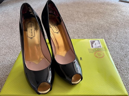 Ted baker patent - black, abesi