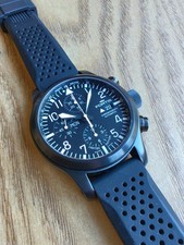 Fortis Watch B-42 Flieger Chronograph Black - Limited Edition!