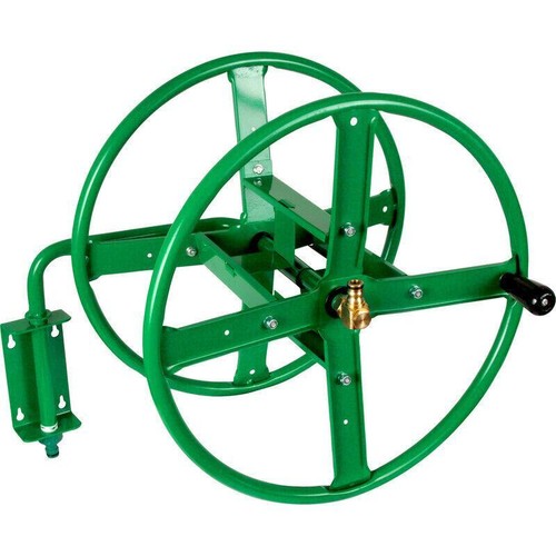Metal wall mounted hose reel - hose,