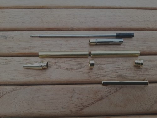 Chrome plated slimline pen - chrome,