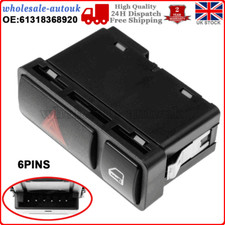 DOOR CENTRAL LOCKING HAZARD WARNING SWITCH FOR BMW E46 E53 E85 X5 Z4 8368920