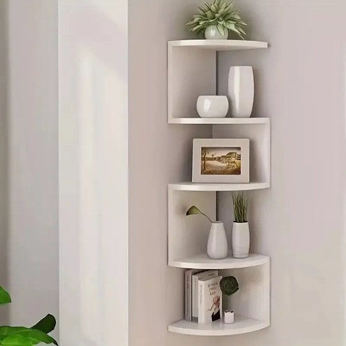 Tier floating corner shelves - tier,