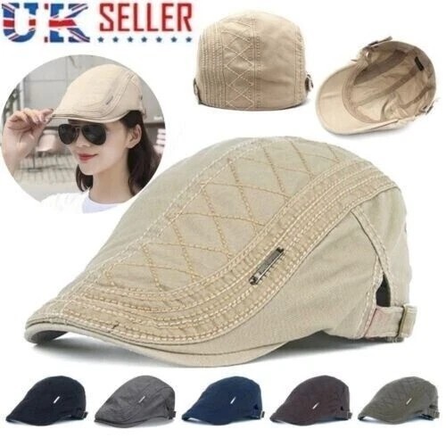 Retro men cotton ivy - cotton, cap