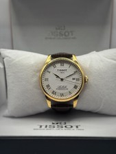 RRP £640 Tissot Le Locle Powermatic 80 - Gold Tone - Automatic Movement -Leather