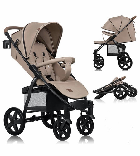 Lionelo beige pushchair - lionelo,