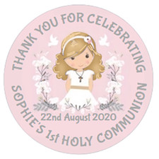 48 PERSONALISED 1ST COMMUNION