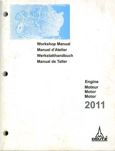 Deutz engine 2011 workshop - engine,