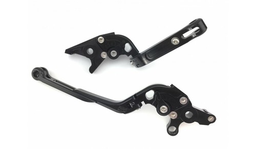 Full black flip levers pair - flip,