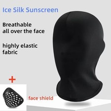 Men’s Black Stretch Hood