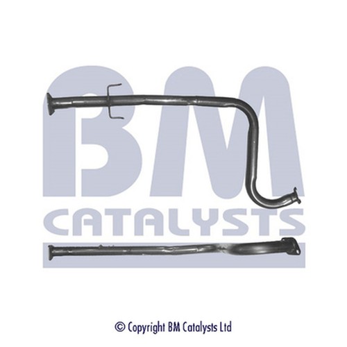 Rear exhaust pipe fit - +,