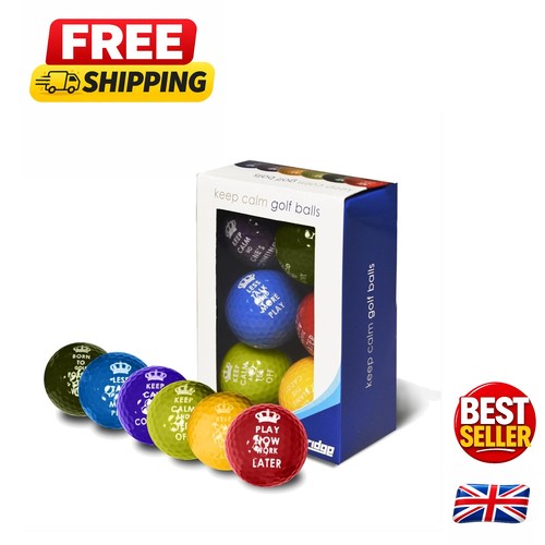 Keep calm golf balls - golf, pack