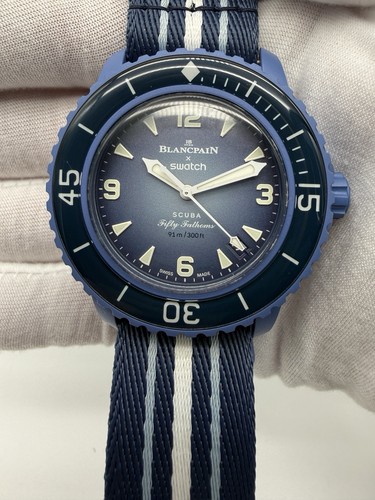 Blancpain swatch scuba fifty - x,