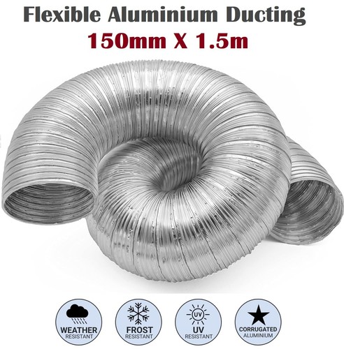 Aluminium flexible ducting - flexible,