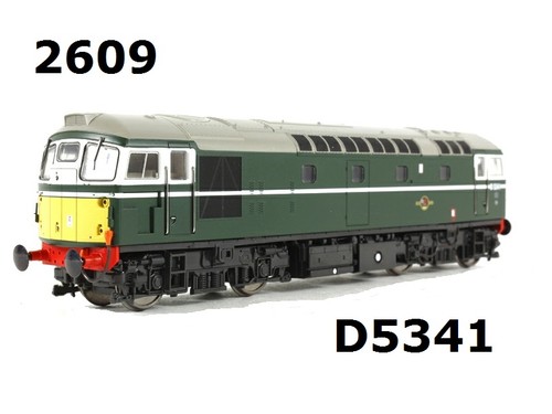 Heljan 2609 class - 2609, d5341