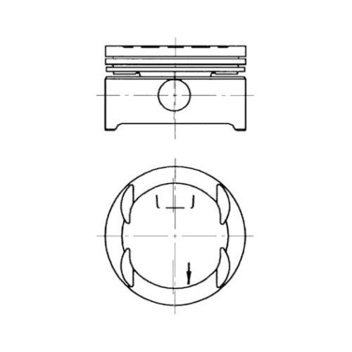 Kolbenschmidt piston opel - kolbenschmidt,