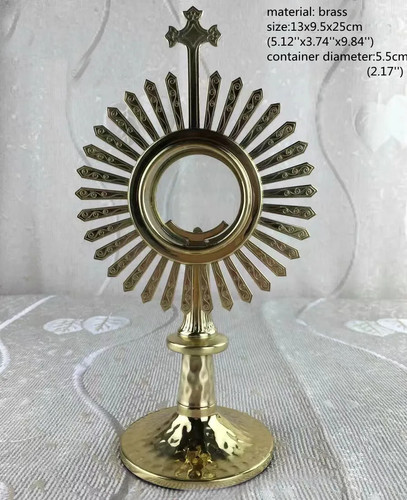 Catholic brass monstrance ray - catholic,