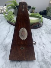 Antique Metronome For Parts No Working. Desk Collectible.