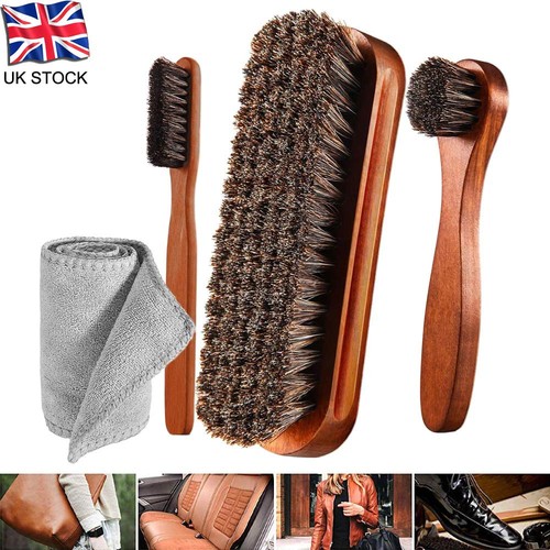 Horsehair shine shoes brush - shine,