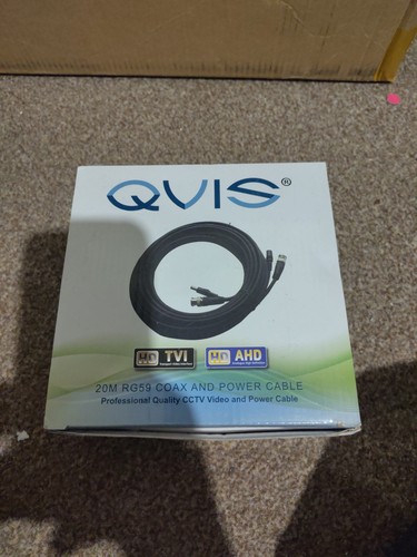 Qvis cctv cable 20m rg59 - rg59, coax