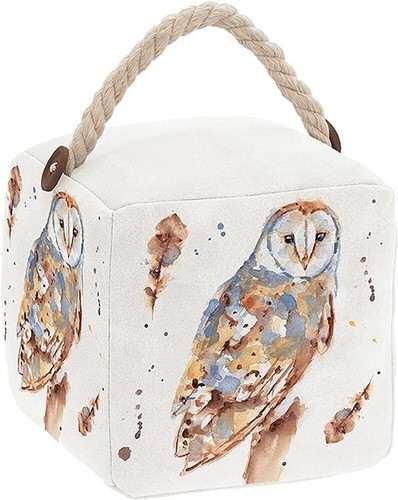 Owl doorstop cube - owl,