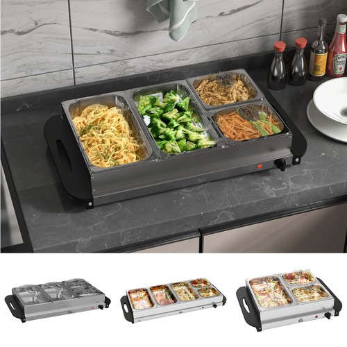 Electric food warmer buffet - food, warmer,
