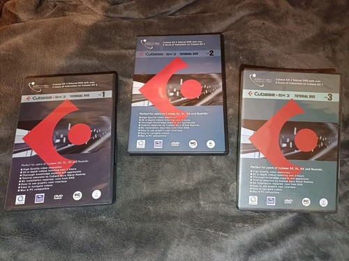 Cubase tutorial dvd - cubase, sx