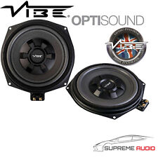 Vibe BMW 1, 3, 4, 5, 6 Series & X1, X3 8" Underseat Car Bass Sub Subwoofers PAIR