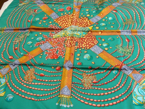 Hermès scarf chemins - scarf,