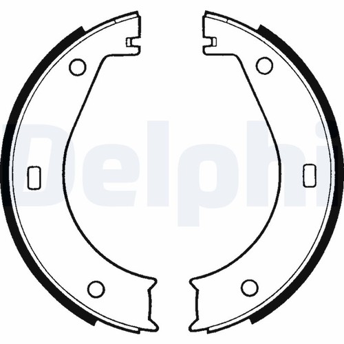 Brake shoe set parking - brake, set,