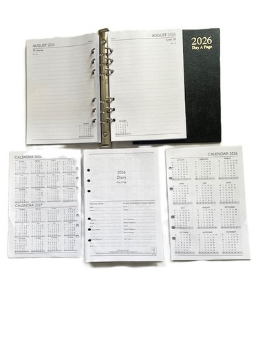 Diary inserts 2026 - inserts,