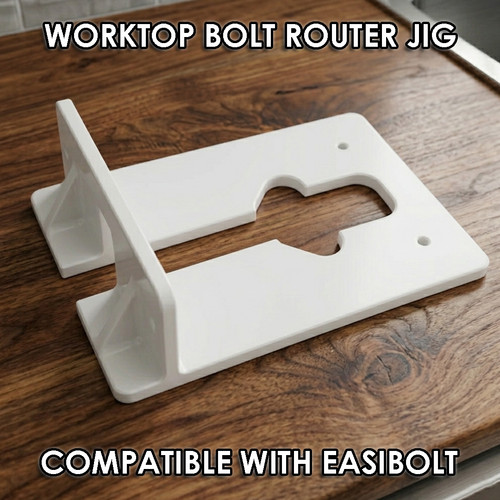 Kitchen worktop bolt router - kitchen,