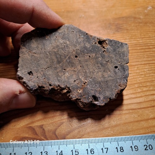 Semi polished blue john - semi-polished,