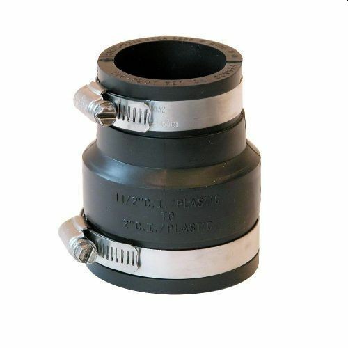 Flexible rubber pipe fitting - flexible,